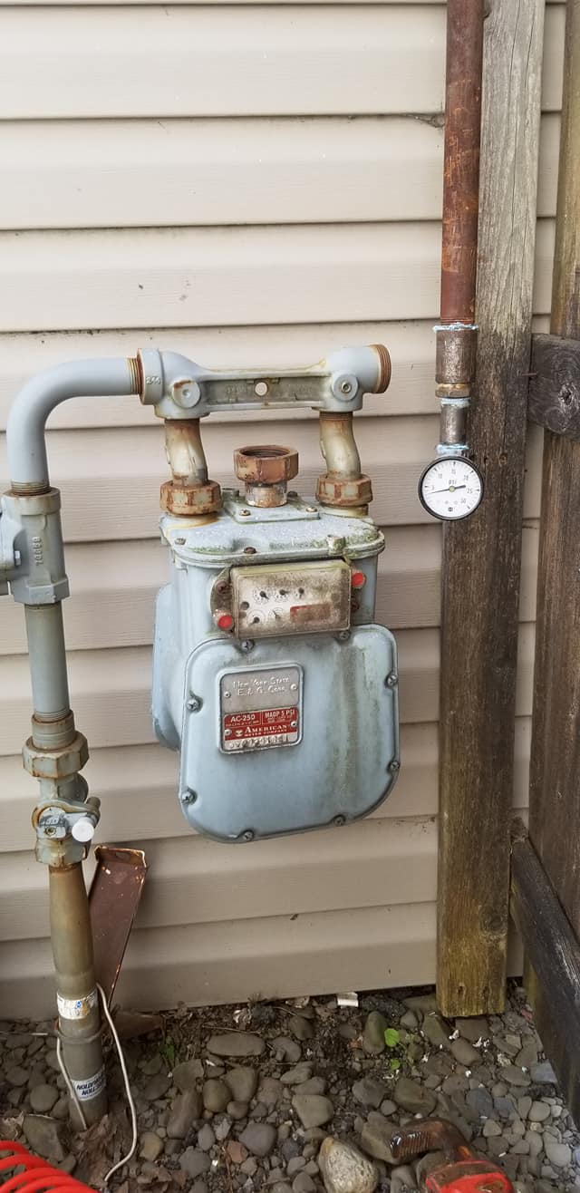 Gas line repair and maintenance